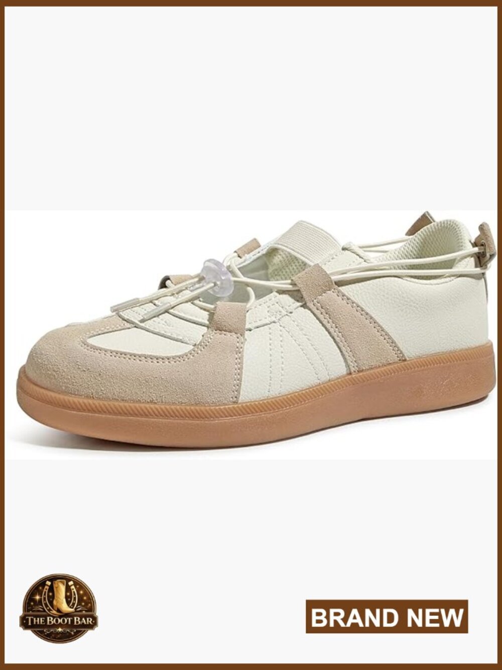 Women's Retro Fashion Sneakers Casual Lace Up Flat PU Leather Comfortable